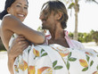 Man Carrying Woman