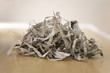 Pile of Shredded Newspaper