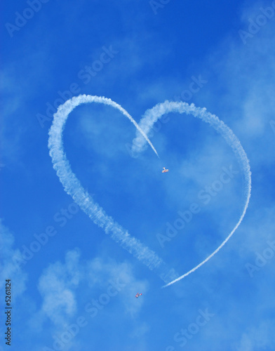 Skywriting Heart