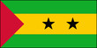 Drapeau de Sao Tomé-et-Principe