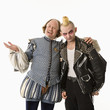 Shakespeare and goth man.