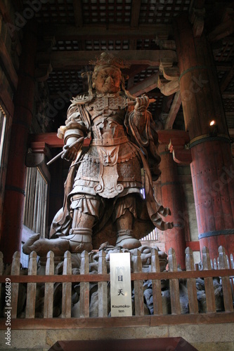 Photo: Guardian Templo de Nara, Japon Guardian Templo de Nara, Japon