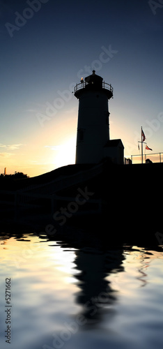 Foto: Nobska Lighthouse Reflection Nobska Lighthouse Reflection
