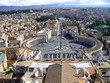 View from the top of St. Peter's basilica, Roma