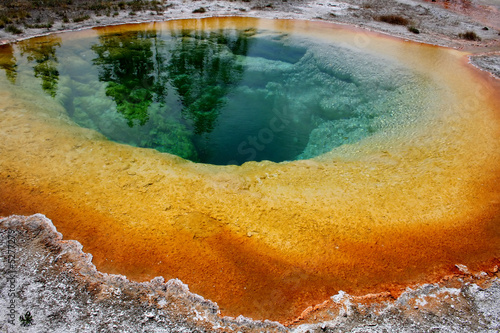 Morning Glory pool, Yellowstone National Park