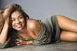 Smiling attractive woman.
