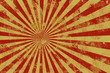 Yellow and red distressed Rays