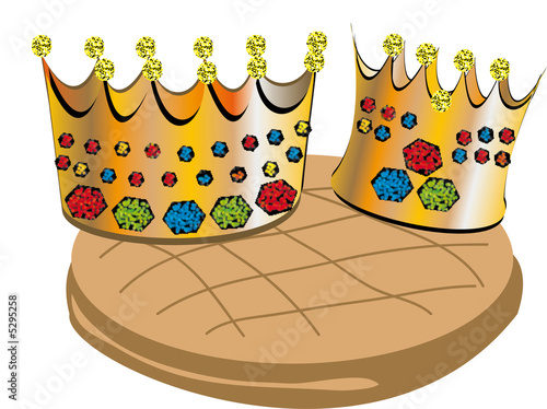 couronnes et galette