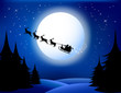 Santa`s sleigh
