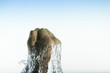 Male Fist Hits Water