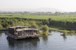 Chiatta sul fiume Nilo