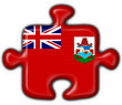 bermuda button flag puzzle shape