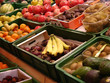 Fruits in supermarket