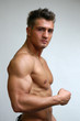 Flexing Biceps