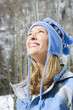 Foto: attractive smiling mid adult Caucasian blond woman. attractive smiling mid adult Caucasian blond woman.