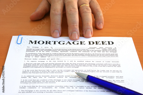 Photo: Mortgage Deed Mortgage Deed