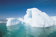 Iceberg and water