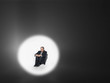 Businessman Under the Spotlight