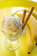 icecream with bananas