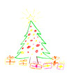 Christmas drawing