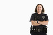 Photo: Smiling Policewoman. Smiling Policewoman.