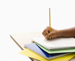 Foto: Child doing schoolwork. Child doing schoolwork.