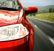 Red car