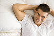 Photo: Man relaxing. Man relaxing.