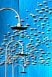 Mur de poissons - wall fishes