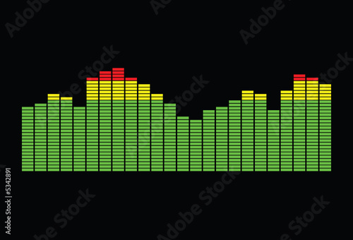 Illustration: equalizer spectrum 1 equalizer spectrum 1