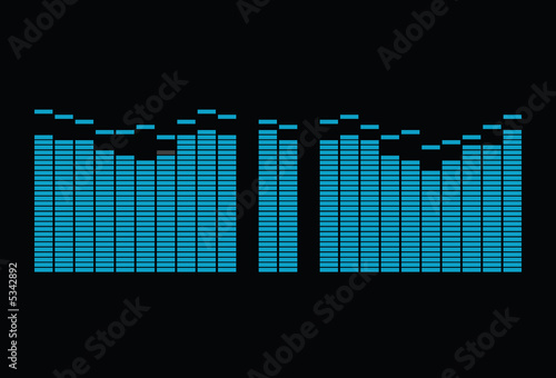Illustration: equalizer spectrum 1 equalizer spectrum 1