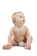 sitting baby isolated on white sitting baby isolated on white