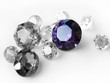 Purple gem among colorless gems Purple gem among colorless gems