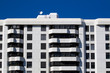 Building facade full of luxury apartments Building facade full of luxury apartments