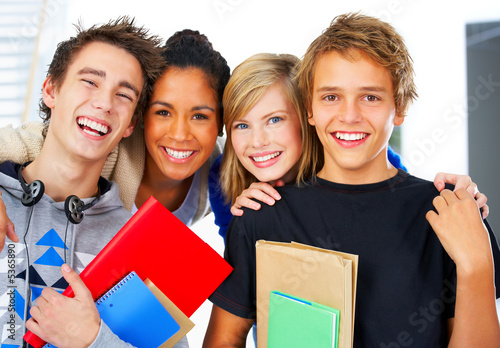 Photo: Portrait of a study group Portrait of a study group