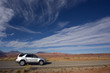 Silver SUV