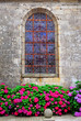 Church window in Brittany Church window in Brittany