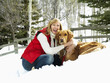 Foto: Winter portrait. Winter portrait.