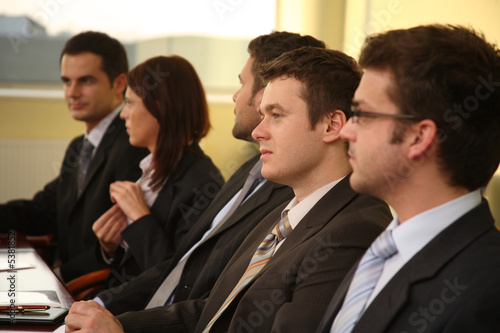 group of peole at the meeting