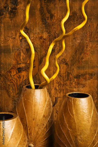Interior vases.