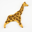 Photo: Sugar cookie in shape of giraffe with decorative icing. Sugar cookie in shape of giraffe with decorative icing.