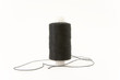 Black sewing spool Black sewing spool