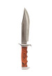 Closeup of a hunting knife