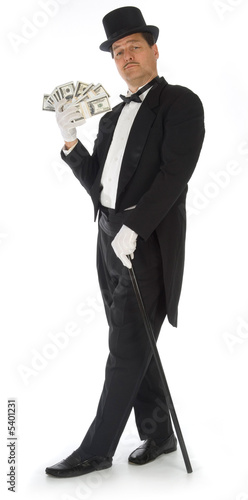 Photo: Man in tuxedo Man in tuxedo