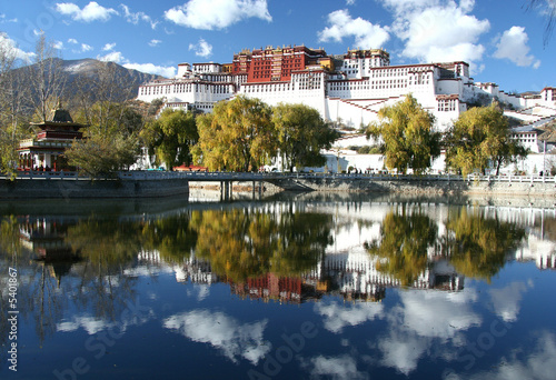 Photo: Potala -dalai lama residence Potala -dalai lama residence