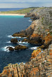 Scenic view from Pointe de Penhir in Brittany, France Scenic view from Pointe de Penhir in Brittany, France