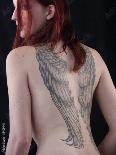 angle wings tattoo. Angel Wings Tattoo 4