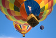 hot air balloon actioning the burner