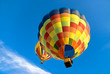 hot air balloons in the sky