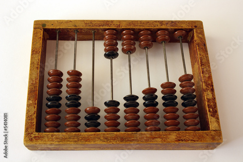 Photo: more or less? on the old counting frame more or less? on the old counting frame